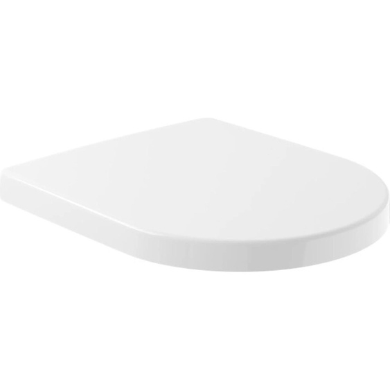 Siège de WC Villeroy & Boch Avento avec QuickRelease et fermeture douce, blanc, 1 pièce.