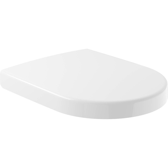 Siège de WC Villeroy & Boch Subway 2.0 9M68Q1 avec fonction QuickRel. charnières en acier inoxydable blanc alpin - 9M68Q101