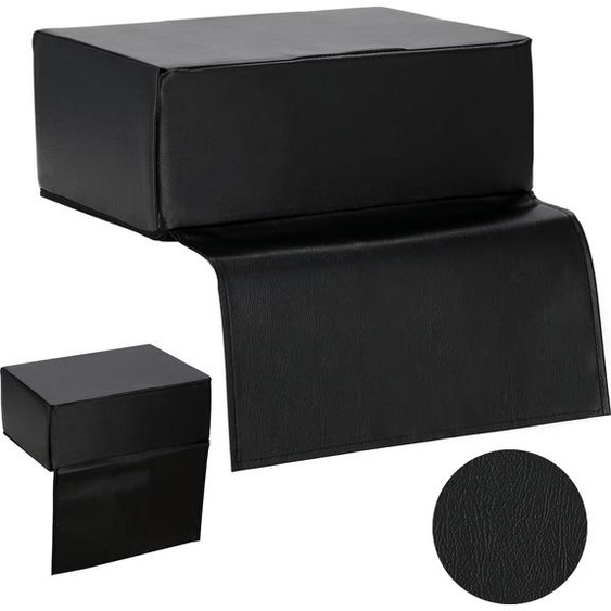 Siège enfant pour fauteuil de coiffeur pouf noir pour salon de coiffure