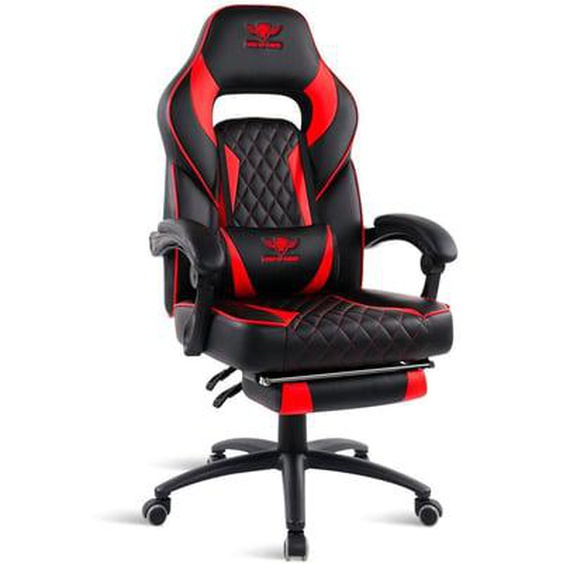 Chaise gaming MUSTANG SERIES - RED