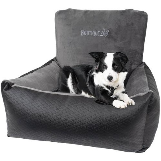 Siège pour chien BOUTIQUEZOO Siège de voiture Panier de voiture pour chien Siège de voiture pour chien Cuir synthétique 80x60 cm
