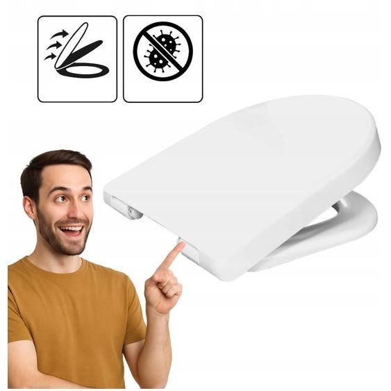 Siège WC Hamberger Catalano Zero 50 NewFlush Duroplast Blanc