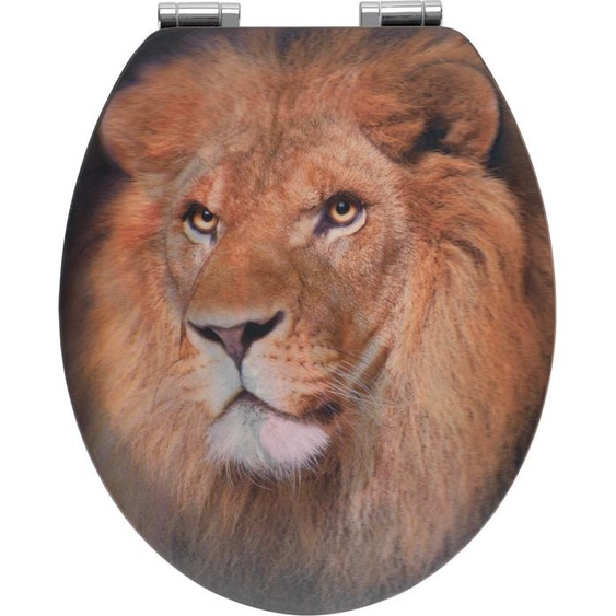 Siège WC Lion avec effet 3D