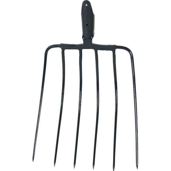 SIENA GARDEN Fourche à maïs 6 dents sans manche