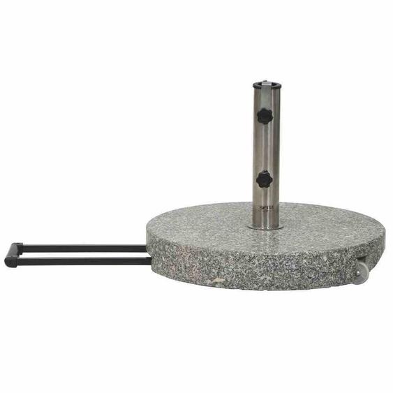 SIENA GARDEN Support en granit Trolley 40 kg rond