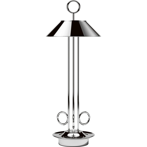 SIGOR Lampe de table à accu Nudiderot 2,2W 820 (blanc chaud) + 827 (teinte chaude-extra) Chrome dimmable