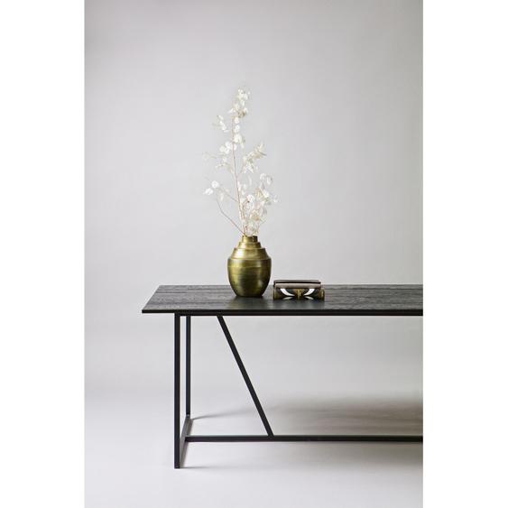 Silas - Table à manger 220x90 cm - Couleur - Noir