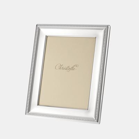 Silver plated picture frame - for 10x15 cm photos - PERLES