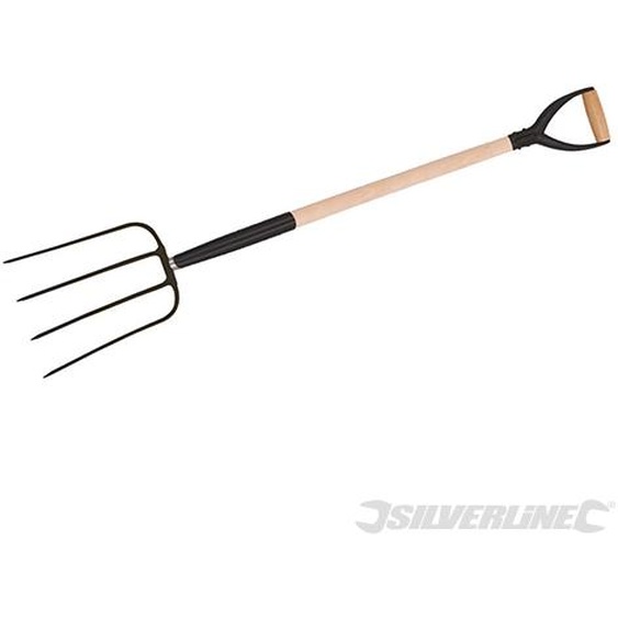 Silverline GT21 Fourche à fumier avec poignée fermée