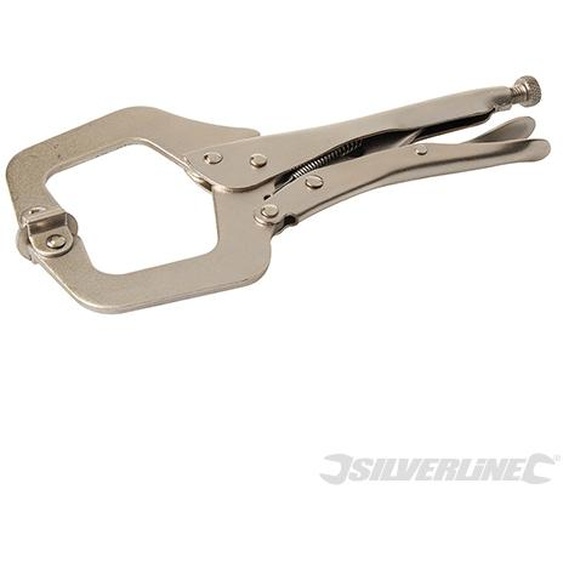 Silverline - Pince à souder en C