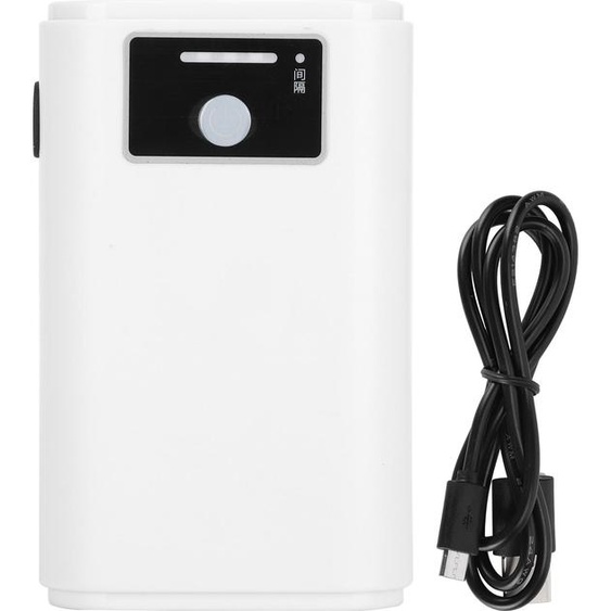 Simple -Outlet -Aquarium Ultraquiet Pompe à air réservoir de pêche oxygène avec indicateur de courant (Zyn10USB pile au lithium)