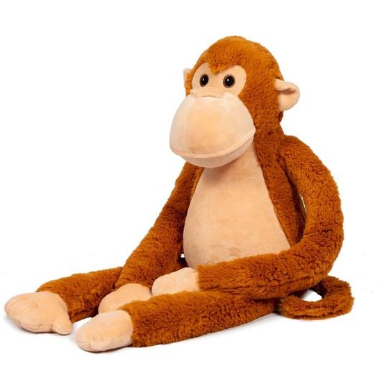 Singe En Peluche Lesté 1,1 Kg Marron