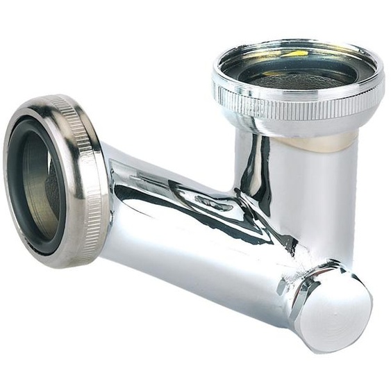 Siphon bidet en V en PVC D32mm blanc - VALENTIN - 00 618000 001 00