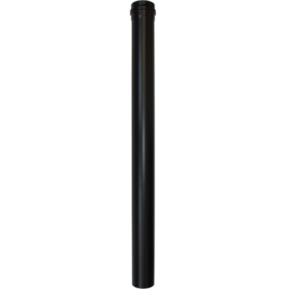 Longueur droite noir 1000 mm - ø 80