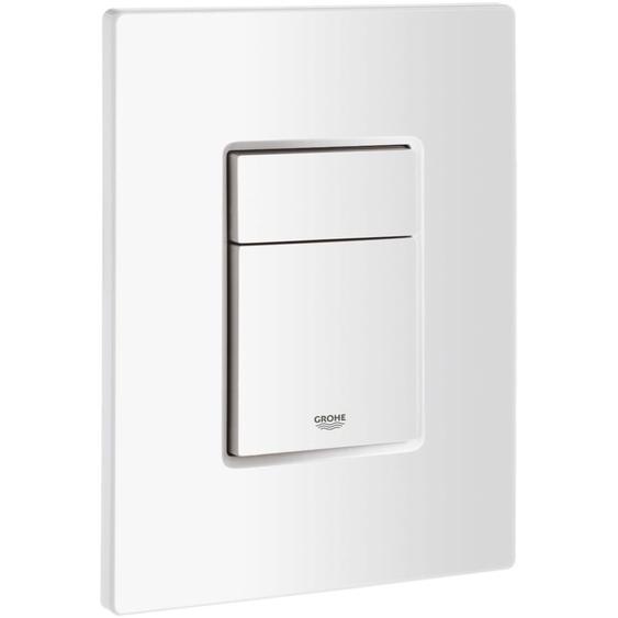 Skate Cosmopolitan Plaque de commande wc, Blanc alpin (38732SH0) - Grohe