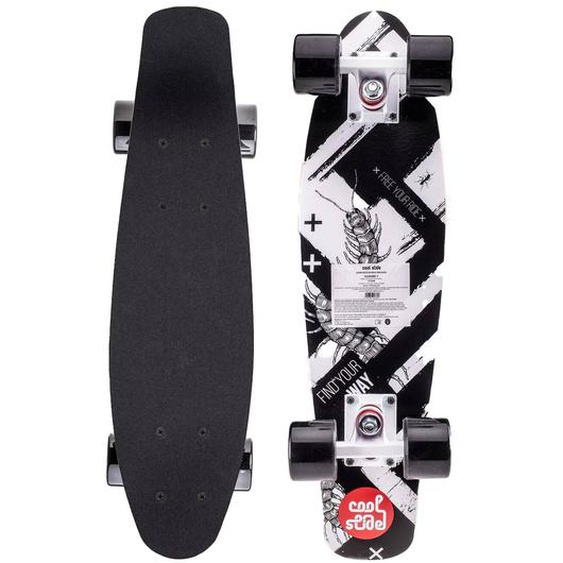 Skateboard (taille Unique) Synthétique Sashimi Noir / Blanc