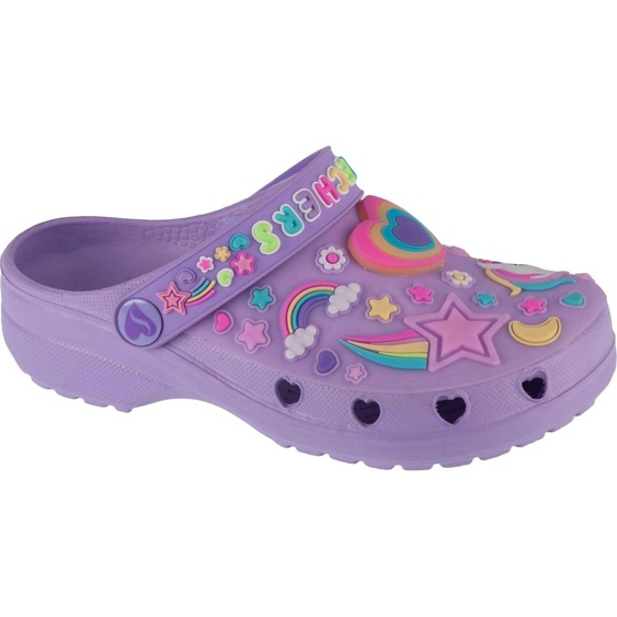 Skechers Heart Charmer - Girly Land 308406L-LVMT, Tongs, pour filles, Violet