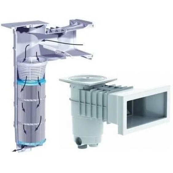 Skimfiltre A400 Ligne Design C7 de 24 m3/h - version panneau