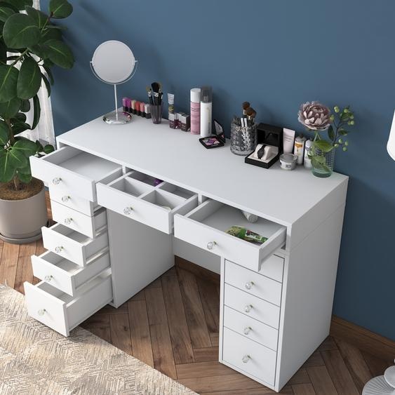 Skye Decor, BJ106 - 2881, Coiffeuses, blanc, 120 x 81,6 x 44,5 cm