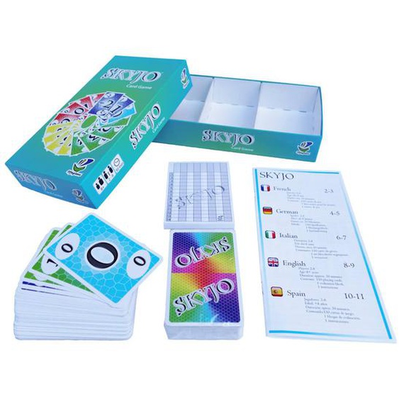 Skyjo Le Jeu De Cartes Passionnant Multicolore