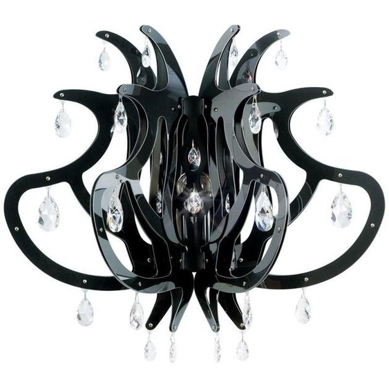 Slamp Lampe Murale Applique Medusa (Noir - Cristalflex® - Opalflex®)