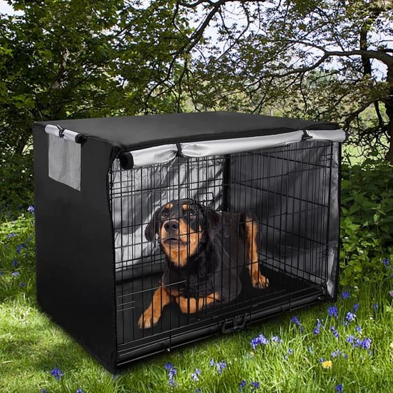 Sleep Couverture pour cage de chien, Couverture de la caisse pour animaux, S : 79x50.8x53cm