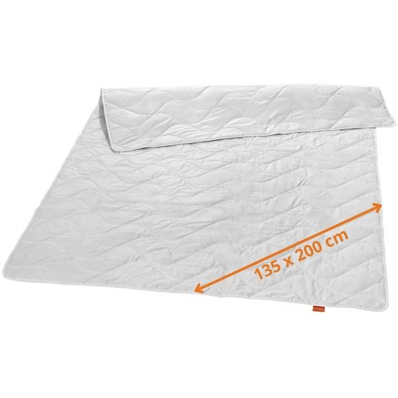 sleepling - Couette dété, 135 x 200 cm, 100% soie sauvage, rafraîchissante & idéale pour les nuits chaudes