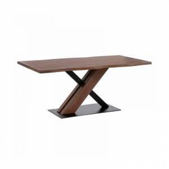 SO INSIDE Table à manger design bois et métal 180cm Lyle