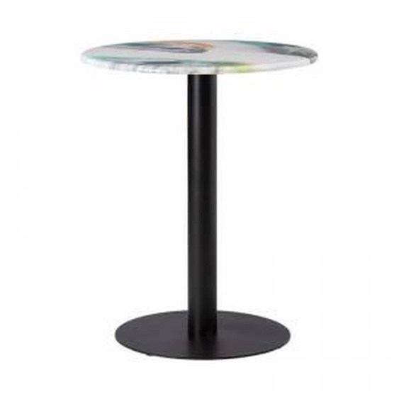 SO INSIDE Table bistrot ronde multicolore 59cm Nast