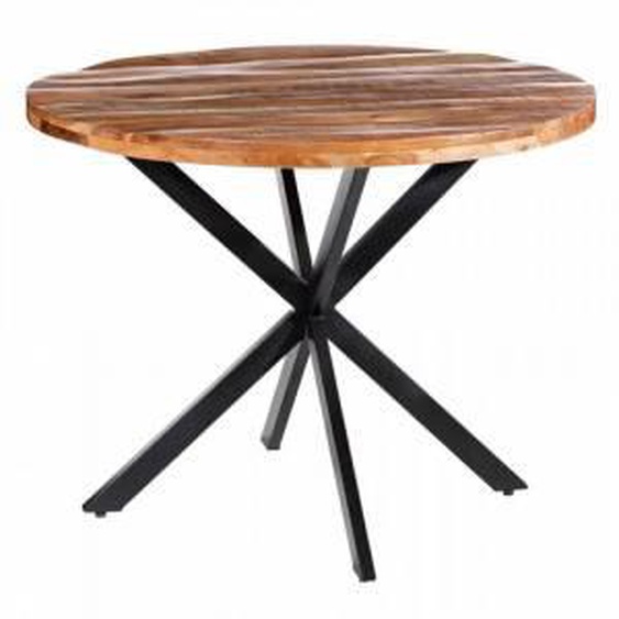 SO INSIDE Table ronde industrielle 100cm Pacome
