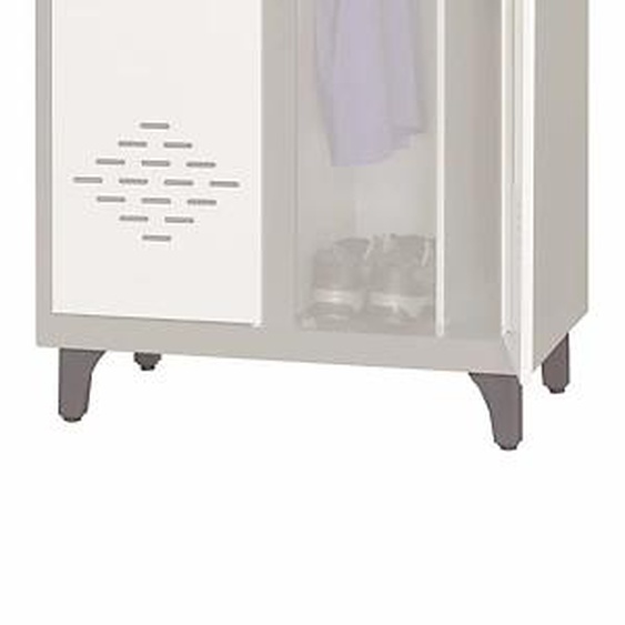 Socle 4 pieds pour vestiaire monobloc Avantage