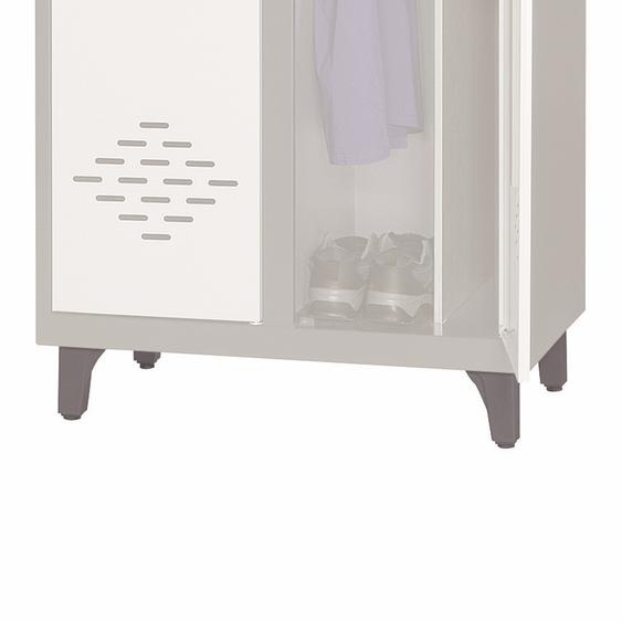 Socle 4 pieds pour vestiaire monobloc Avantage