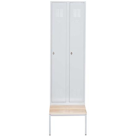 Socle banc Vestiaire métal Budget L.60 cm