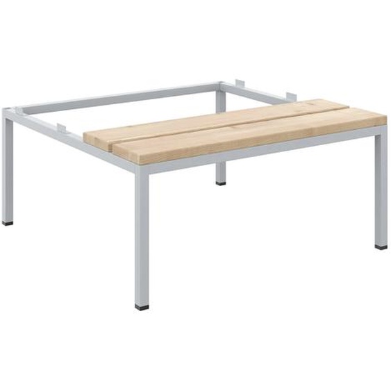 Socle banc Vestiaire métal Budget L.80 cm