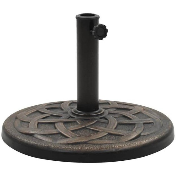 Socle rond pour parasol, en bronze, de 19 kg