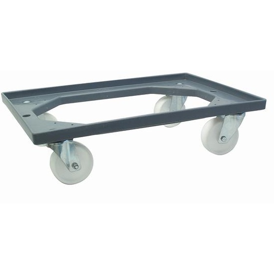 Socle rouleur pour caisses norme Europe