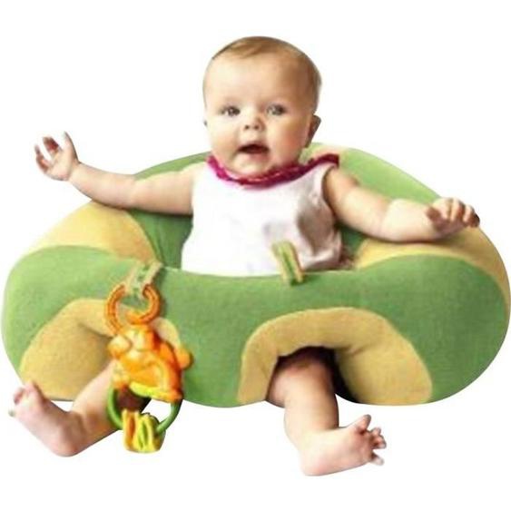 Sofa bébé - Tout Doux - Peluche - Jaune - 43*20 CM