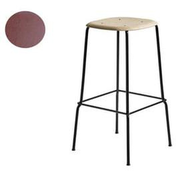 Soft Edge 80 Bar Stool - rubis décapé - rouge automne - 65 cm