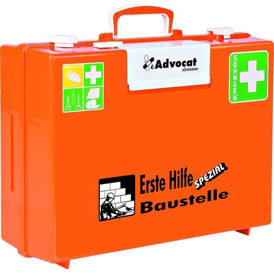 Söhngen 0367001 Premiers secours Advocat chantier 400 x 300 x 150 Orange (0367001)