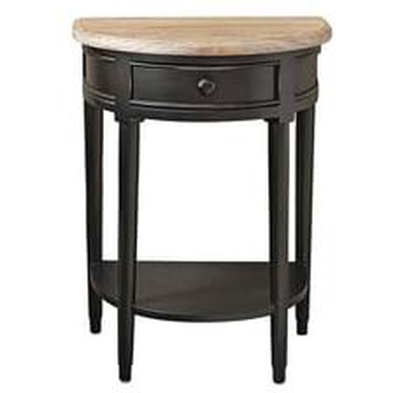SOHO  Table de chevet en acajou massif
