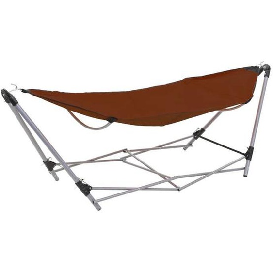 Solde - Mobilier Hamac avec support pliable Marron DECO JA1353626