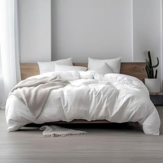 Solidchoice - Couette synthétique 220 x 240 cm avec 2 oreillers