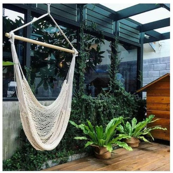 Solidchoice - Hamac bohème portable pour intérieur et extérieur