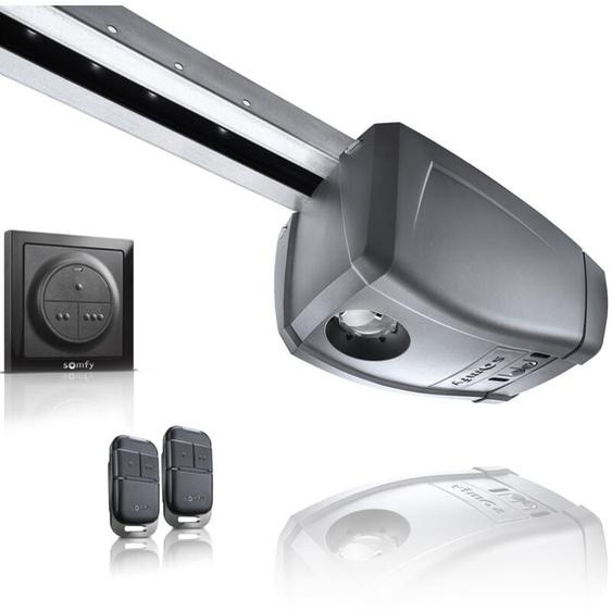 SOMFY 1241606 - Motorisation pour porte de garage GDK 1100 - Hauteur Max. 2.35 m - Largeur Max. 4.5 m - Livré avec 1 commande murale et 2