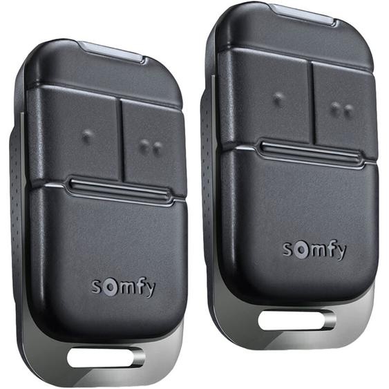 1870875 - 2 télécommandes Keypop 2 canaux rts - Haute résistance - Pour moteurs de portail et/ou porte de garage - Somfy