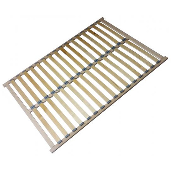 Sommier 200x200 cm avec lattes bois - Zeno