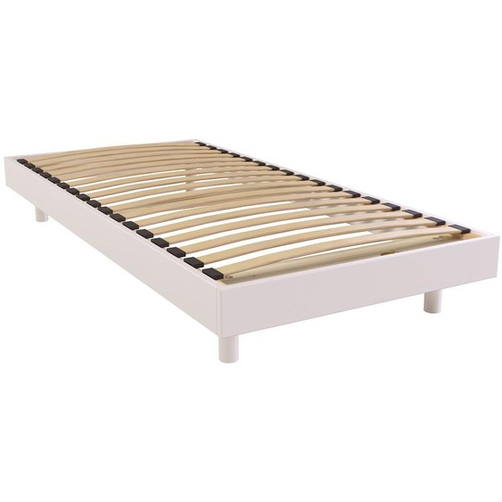 Sommier à lattes 1 place bois Kit France - 90x200