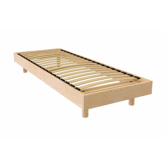 Sommier à lattes 70x190 bois Kit France