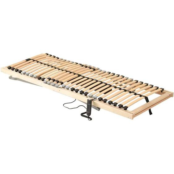Sommier à lattes électrique sans matelas avec 7 zones 70x200 cm Vidaxl
