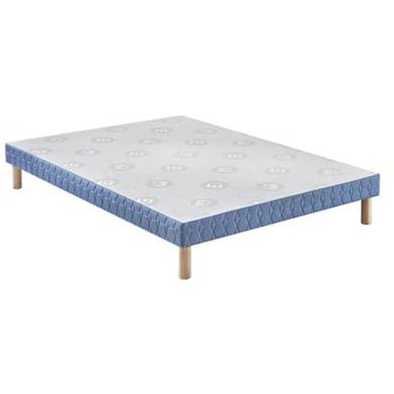 Sommier déco tapissier 15 cm avec pieds